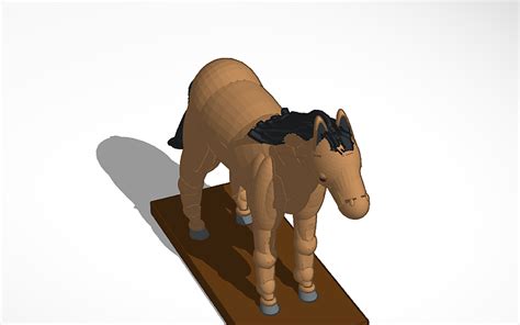 horse tinkercad|drawings of horseheads.